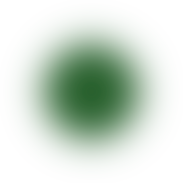 Green Blurred Circle
